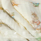 Ultra Soft Muslin Baby Blanket, Made of Viscose from Bamboo, A Versatile - Image 3
