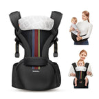 Baby Carrier with Hip Seat, BeBeBus 2-in-1 Ergonomic Newborn to Toddler Carrier - Image 8