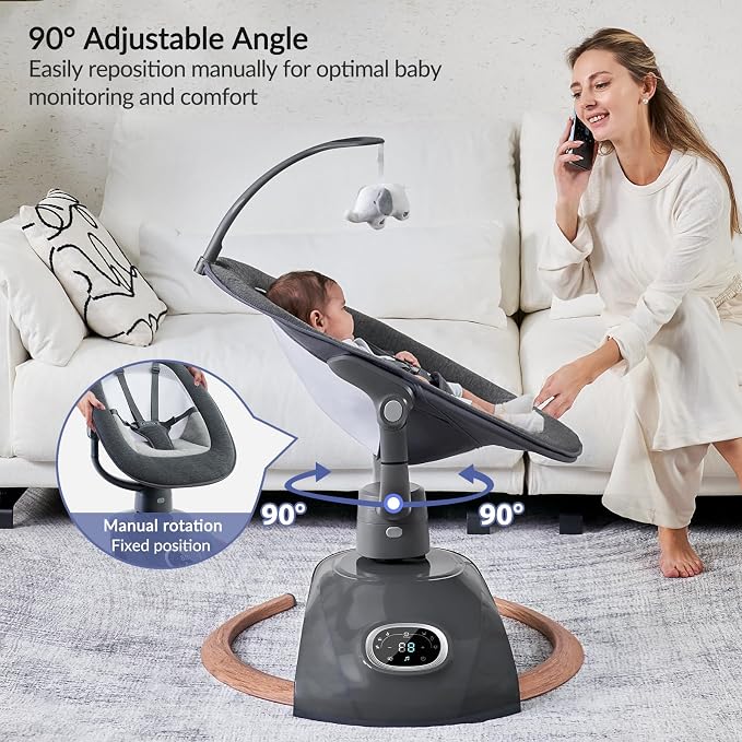 Electric Baby Swing for Infants - Image 7