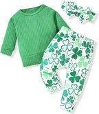HINTINA Infant Baby Girl Knit Pullover Long Sleeve Sweater Outfits Fall Winter by HINTINA