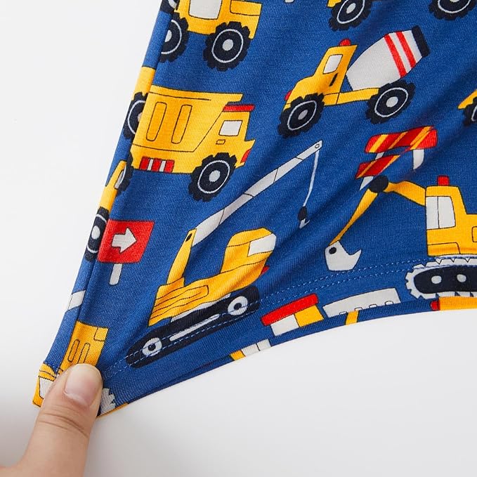 pureborn Baby Toddler Kids Viscose from Bamboo Pajamas Set Pjs 2pcs 18M-8Y - Image 4