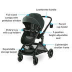 Graco Modes Nest DLX Travel System, 3-in1 Modular Baby Carseat Stroller Combo - Image 7