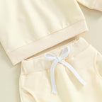 Fernvia Toddler Baby Girl Clothes 3 6 9 12 18 24 Months Fall Outfits Solid Long - Image 5