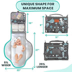 Portable Changing Pad for Baby, Travel Diaper Changing Pad for Newborn - Image 3