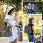 Breastmilk Cooler Bag with Ice Pack Fits 6 Baby Bottles up to 9 Ounce, - Image 6