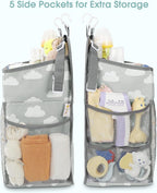 Maliton Hanging Diaper Caddy Organizer - Image 5