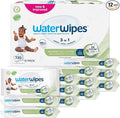 WaterWipes Sensitive+ Baby & Toddler Wipes, 3-In-1 Cleans, 99.9% Water by WaterWipes