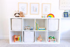 NaturalCozy 13x15x13 Kallax Storage Cubes, 3 Pack | Cotton Rope Cube Storage - Image 3