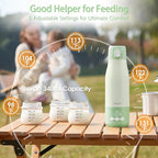 Portable Bottle Warmer for Travel, 3Min Fast Heating Bottle Warmer for - Image 3