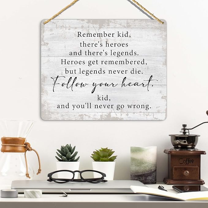 The Sandlot Legends Never Die Boy Nursery Decor, Wooden Hanging Plaque Wall Sign - Image 3