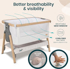 Tutti Bambini CoZee® 2-in-1 Baby Bassinet & Bedside Sleeper - Image 5