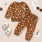 ZOEREA Toddler Baby Girl Clothes Long Sleeve Pullover Tops + Pants Set Floral - Image 5