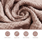 3 Pack Muslin Changing Pad Covers - Image 3