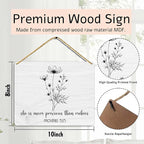 Sahjzk Girl Nursery Decor, She Is More Precious Than Rubies Nursery Scripture - Image 2