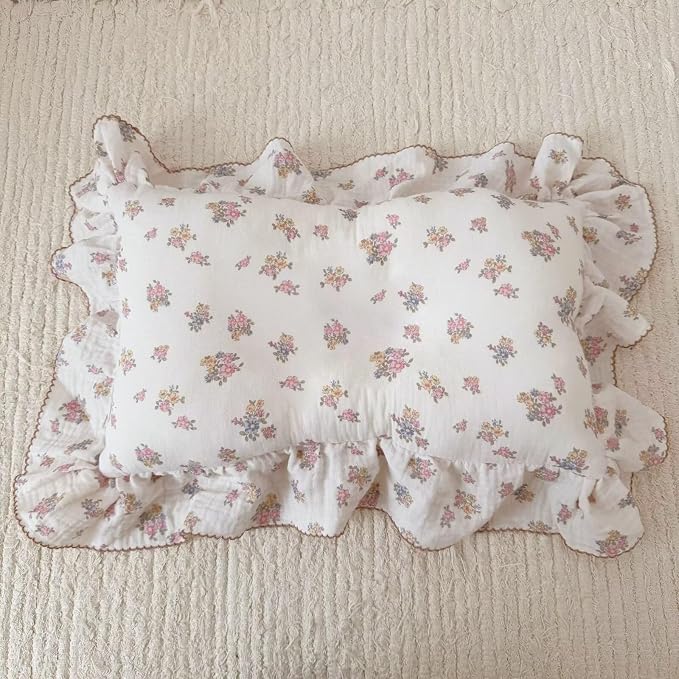 BuLuTu Chic Floral Themed Toddler Pillowcases - Image 7