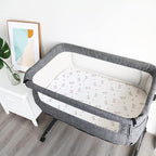 Bassinet Sheets 2 Pack, Stretchy Bassinet Sheet, Bassinet Sheets - Image 3