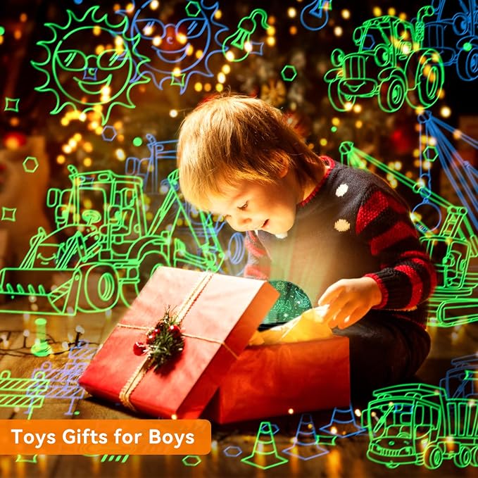 Car Truck Night Light Projector Toys - Image 2