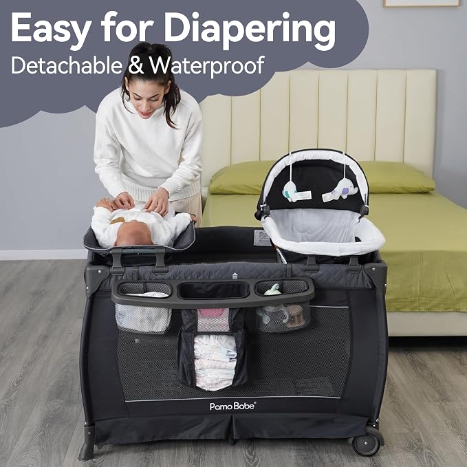 Pamo Babe Playard Portable Playard Foldable Playpen - Image 8