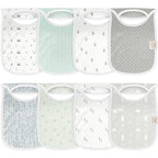 KeaBabies 8-Pack Baby Bibs for Boys, Girls by KeaBabies