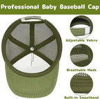 Olreco Baby Baseball Cap Toddler Baseball Hat - Image 3