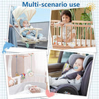 Toy Straps for Baby, RTMOK Silicone Setpacifier Clip, Applies to Car Seat Toy - Image 3