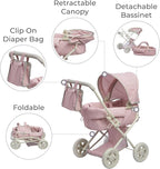 Olivia's Little World Buggy-Style Baby Doll Stroller - Image 10