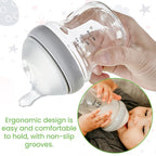 Haakaa Generation 3 Glass Baby Bottle 6 oz/160 ml, 1 PK - Image 5
