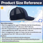 qikqik Baby Baseball Cap Toddler Baseball Hat - Image 6