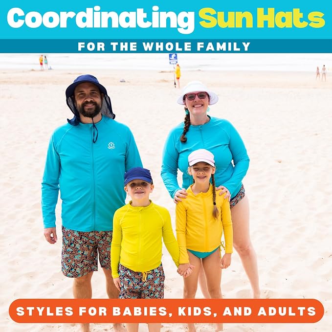 SwimZip Wide Brim Sun Hat | UPF 50+ Protection - Image 7