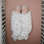 mushie Muslin Baby Swaddle Blanket | 100% Organic Cotton - Image 3