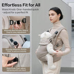 Rainbow Baby Carrier Newborn to Toddler, Breathable Mesh Baby Carrier - Image 4