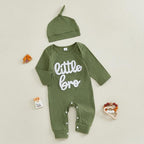 Fernvia Newborn Baby Boy Clothes Letters Print Bodysuit 3 6 9 12 18 Months Long - Image 6