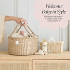 BEBE BASK Premium Baby Diaper Caddy Organizer - Image 6