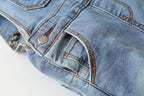 KIDSCOOL SPACE Baby Toddler 2 Buttons Adjustable Straps Fashion Jean Overall - Image 6
