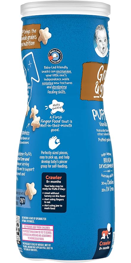 Gerber Baby Snacks Puffs - Image 5
