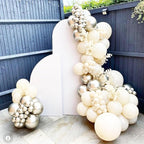 90pack White Sand Balloons Different Size 18/12/10/5 Inch Sand White Balloon - Image 4