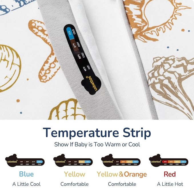 Baby Sleep Sack 18-24 Months, Cotton Detachable Long Sleeve Sleep Sack - Image 3