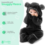 Cuddle Club Fleece Baby Bunting Bodysuit - Image 2
