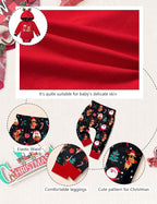 Fommy Newborn Baby Boy Clothes Plaid Letter Print Long Sleeve Hoodies + Long - Image 4
