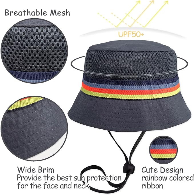 Keepersheep Baby Baseball Cap Infant Sun Hat, Cotton Knit - Image 3