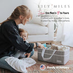Lily Miles Baby Diaper Caddy - Image 6
