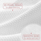 100% Cotton Disposable Face Towel 50 Count 10x12 Inch | Biodegradable Thick - Image 5