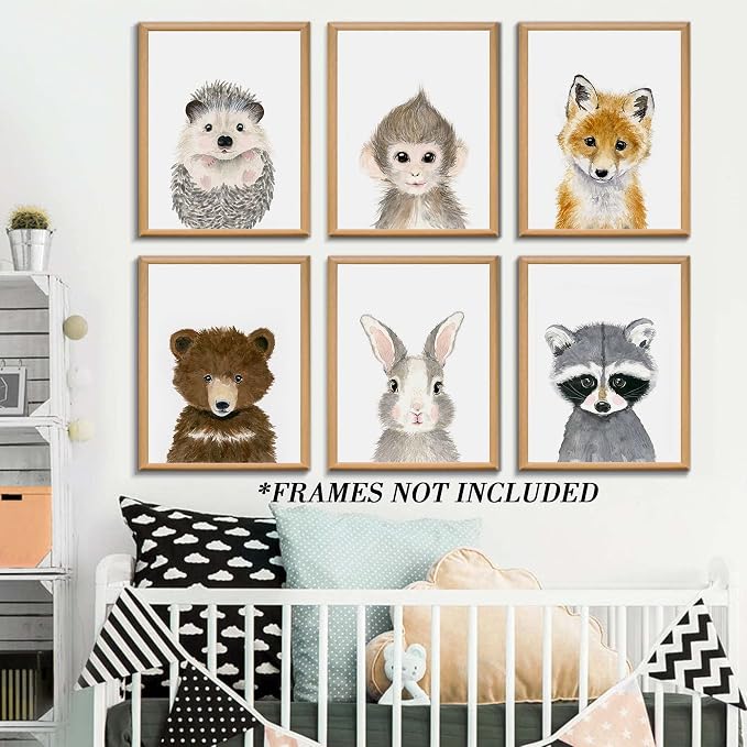 Jungle Nursery Safari Animal Decor - Image 3