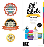 Bottle Labels, Food Pantry Label, Self-Laminating, Waterproof Kids Name Labels - Image 9