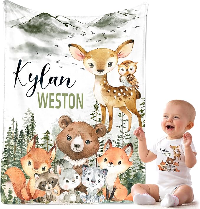 MDPrints Global Personalized Baby Blankets by MDPrintsGlobal