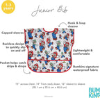 Bumkins Bibs - Toddler Bibs, Waterproof, Large - Image 4