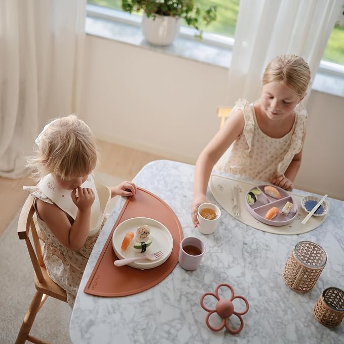 mushie Silicone Suction Plate | BPA-Free Non-Slip Design - Image 4