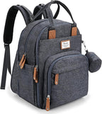 RUVALINO Diaper Bag Backpack-Expandable Baby Bag by RUVALINO