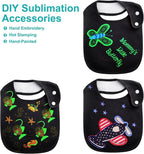 Baby Bibs Soft and Absorbent Organic Cotton Bandana Drool Bibs Set - Image 2