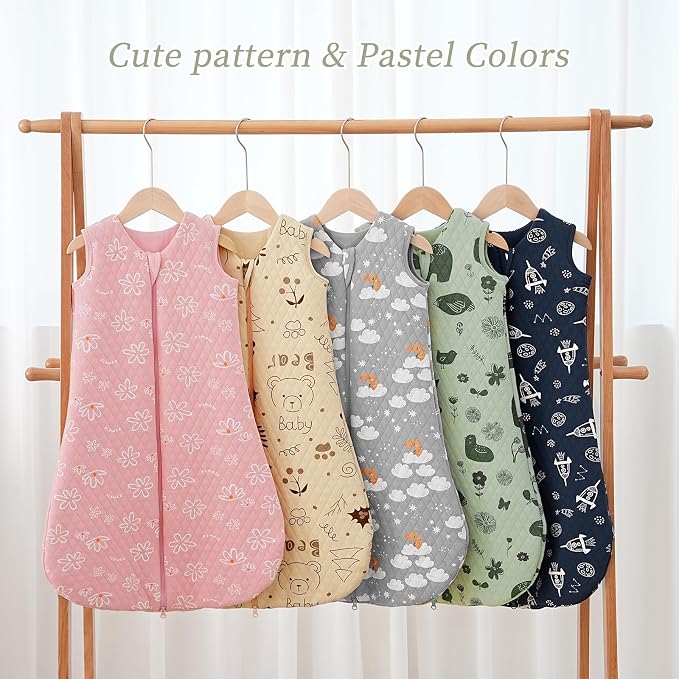 Looxii Baby Sleep Sack 6-12 Months 2.5 TOG Baby Wearable Blanket, Cotton - Image 7